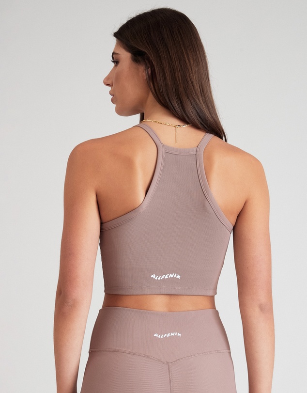 All Fenix - Eco Rib Strap Racer Crop