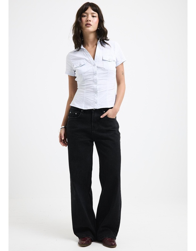 Insight - Priya Mid Straight Denim Jeans