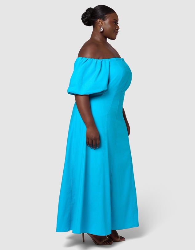 Pink Dusk by Curve Project - Heart Racer Midi Dress