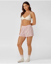 Lorna Jane - Cherry Sorbet Pyjamas Shorts