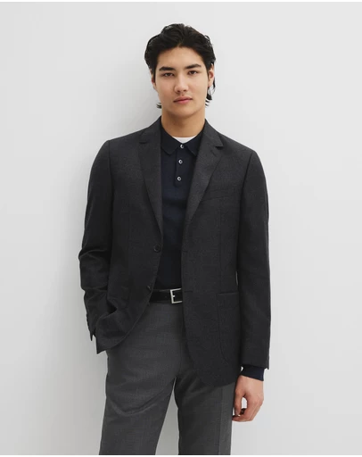 Country Road - Regular Fit Herringbone Wool Jacket