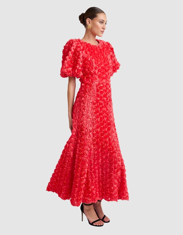 Romance by Honey and Beau - Rosalia Sleeve Midi Dress