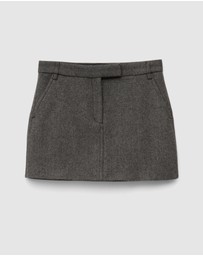& Other Stories - Wool Mini Skirt