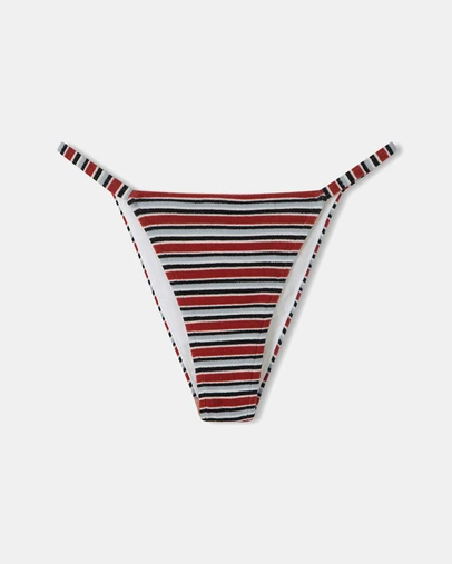 Zulu & Zephyr - Bold Stripe Towelling String Brief