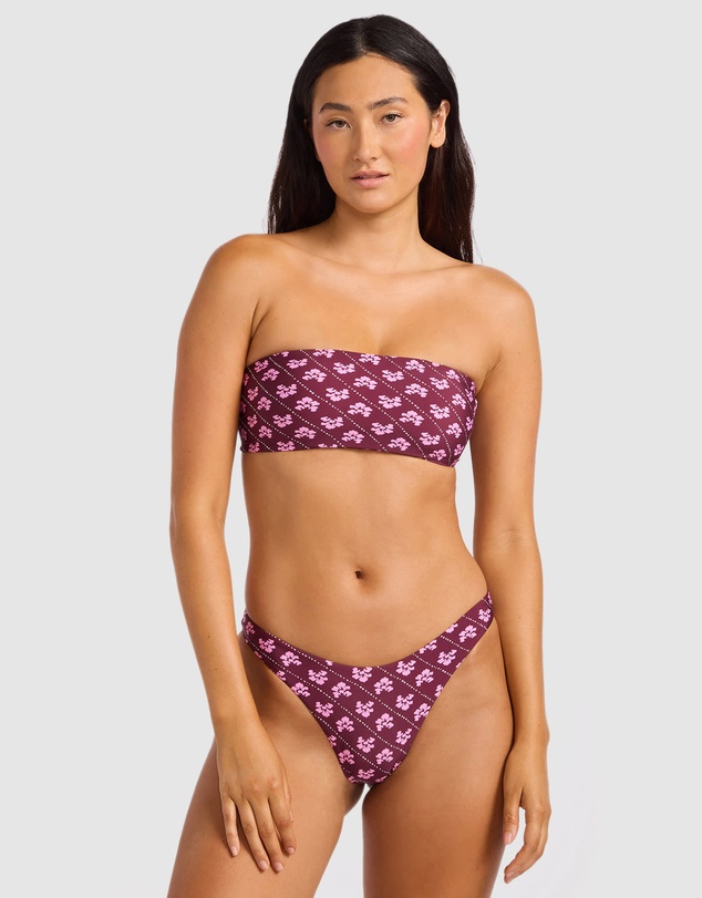 Seafolly - Batik Bloom Bandeau Bikini Top