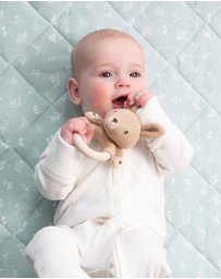 Living Textiles - Ring Rattle - Kangaroo