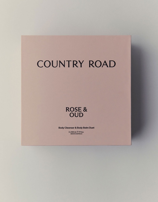 Country Road - Australian Made Rose & Oud Body Care Duet