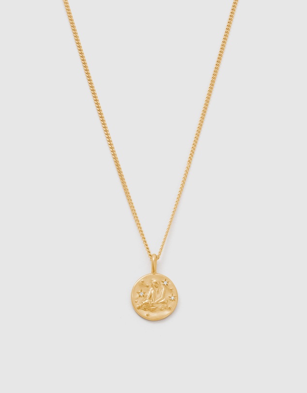 Kirstin Ash - Aquarius Petite Zodiac Necklace