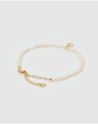 Miz Casa and Co - Pearl Letter O Bracelet