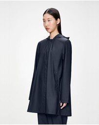 RAINS - A-Line Women's Jacket Navy