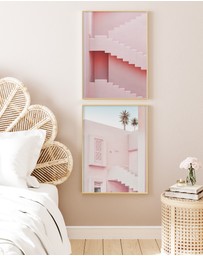 Olive et Oriel - Ibiza Hotel II Art Print