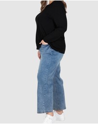 Love Your Wardrobe - Darcy Wide Leg Jeans