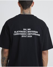 Black Noise White Rain - Tour Shorts Sleeve T-Shirt
