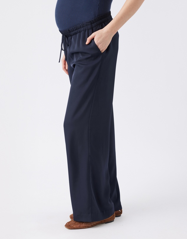 Ripe Maternity - Tamara Satin Pull-On Pant