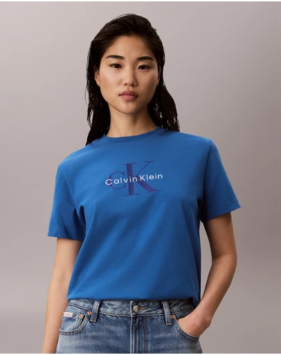 Calvin Klein Jeans - Embroidered Monogram Logo Tee