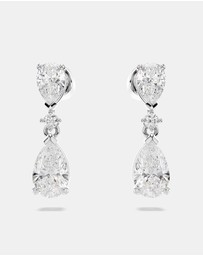 Swarovski - Mesmera set, Mixed cuts, White, Rhodium plated