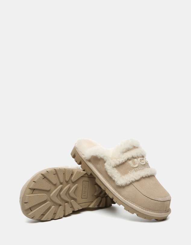 EVERAU - Australian Shepherd Ugg Rilee Cow Suede Upper House Shoes
