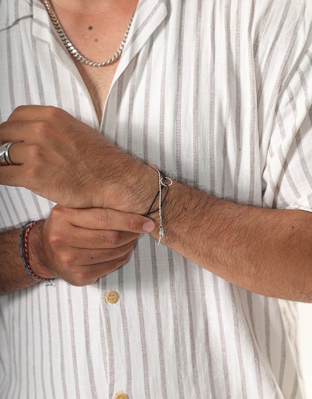 Kuzzoi - ICONIC EXCLUSIVE - Classic Rope Chain Bracelet in 925 Sterling Silver