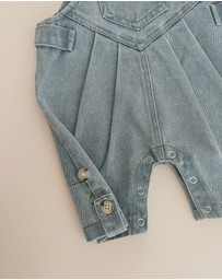 Susukoshi - Denim Overall Shorts