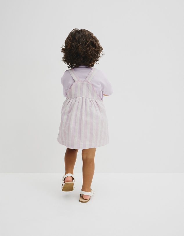 Country Road - Stripe Pinafore