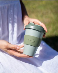 porter green - urbb | biodegradable bamboo coffee cup
