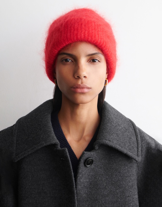 COS - Ribbed Mohair Beanie