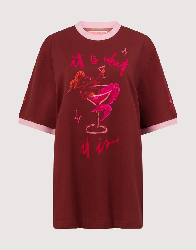 The Somewhere Co - Capricorn Astrology Oversized Tee