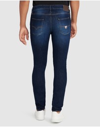 GUESS - Eco Low-Rise Super Skinny Chris Denim Jeans