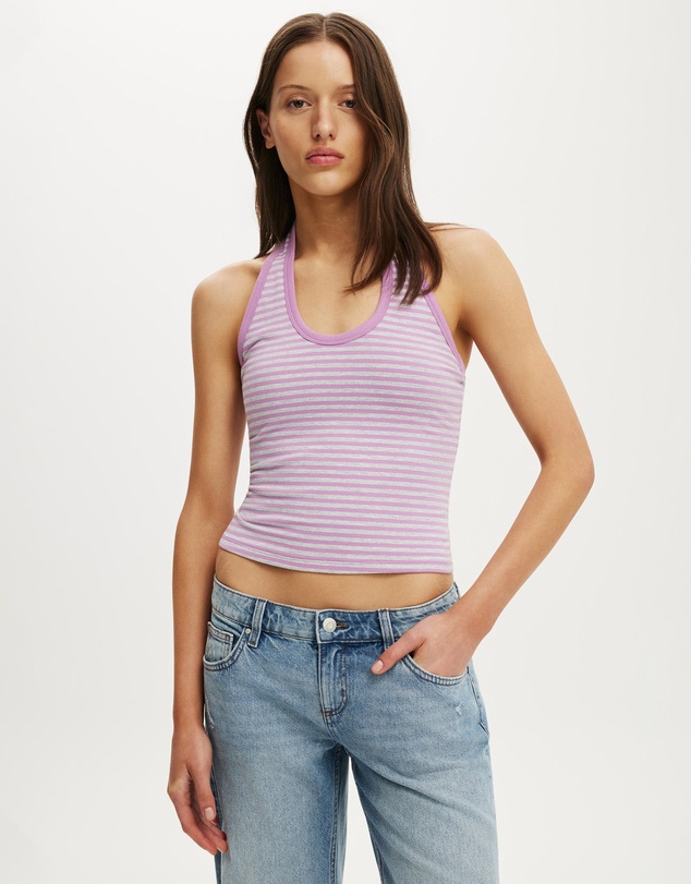 Cotton On - Everyday Smooth Scoop Halter Top