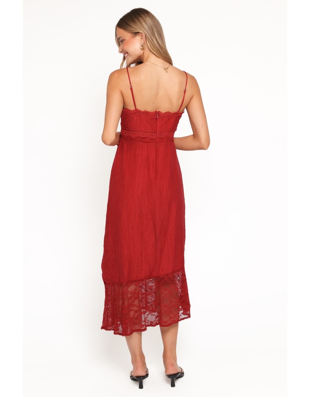 Petal & Pup - Winnie Maxi Dress - Red