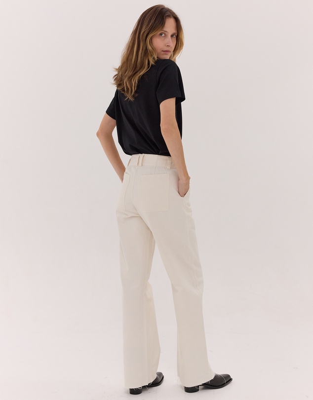 Cloth & Co. - The Wide Leg Denim Jeans