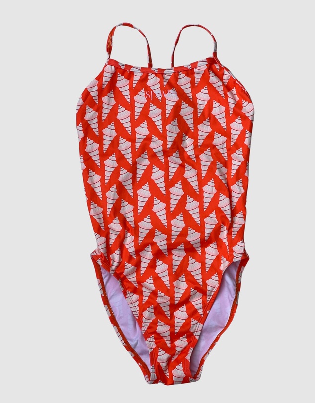 Salty Johnson - Sea Shells Thin Strap One Piece