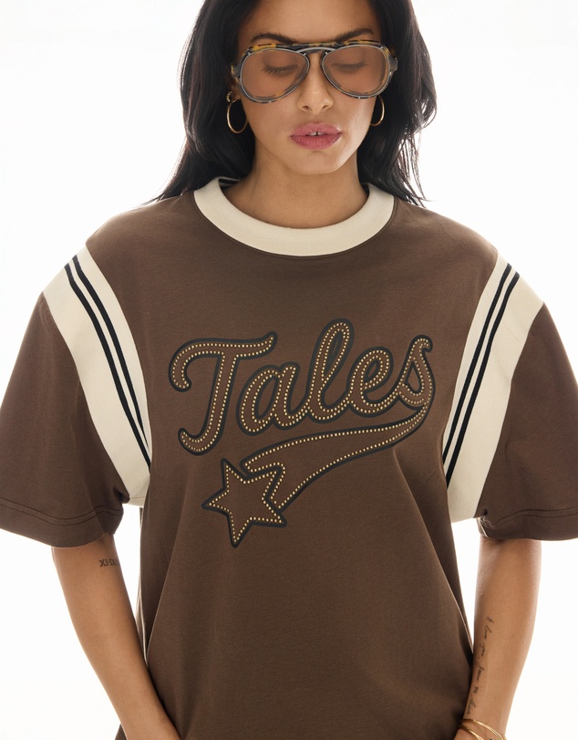 THE TALES - Exaggerated Studded Tales Sports Tee