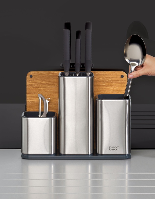 Joseph Joseph - CounterStore™ Worktop Organiser (Stainless Steel)