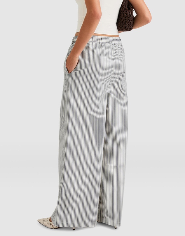 TALA - Poplin Wide Leg Trousers