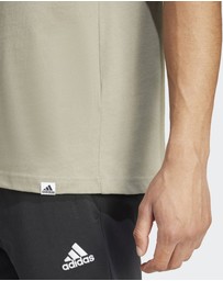 adidas Sportswear - Camo Linear Graphic Tee Mens