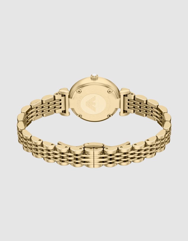 Emporio Armani - Gold Tone Analogue Watch