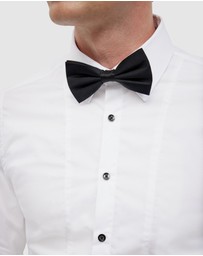 Politix - Slim Long Sleeve Panelled Formal Shirt