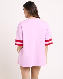 Subtitled - Getaway Stripe Short Sleeve T-Shirt