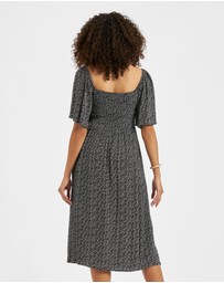 Ripe Maternity - Emmy Shirred Dress