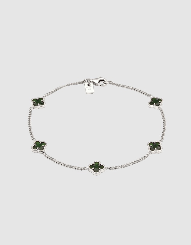Kuzzoi - ICONIC EXCLUSIVE - Cloverleaf Bracelet in 925 Sterling Silver