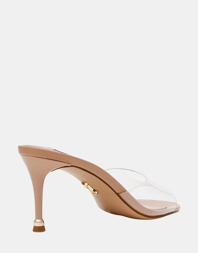 Steve Madden - Rivington Clear Nude Heels