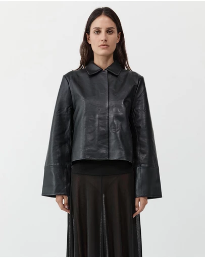 St. Agni - Leather Minimal Jacket