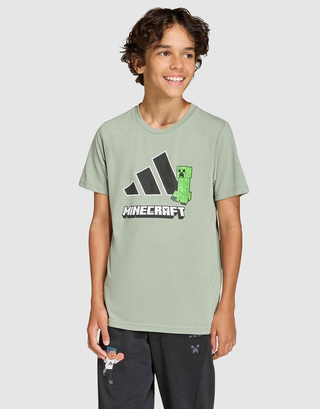 adidas Sportswear - Adidas Minecraft Training T-Shirt - Kids-Teens