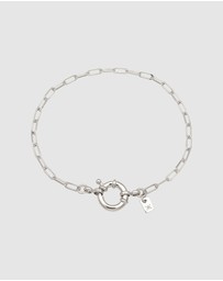 Kuzzoi - ICONIC EXCLUSIVE - Bracelet Male Long Link Chain 925 Sterling Silver