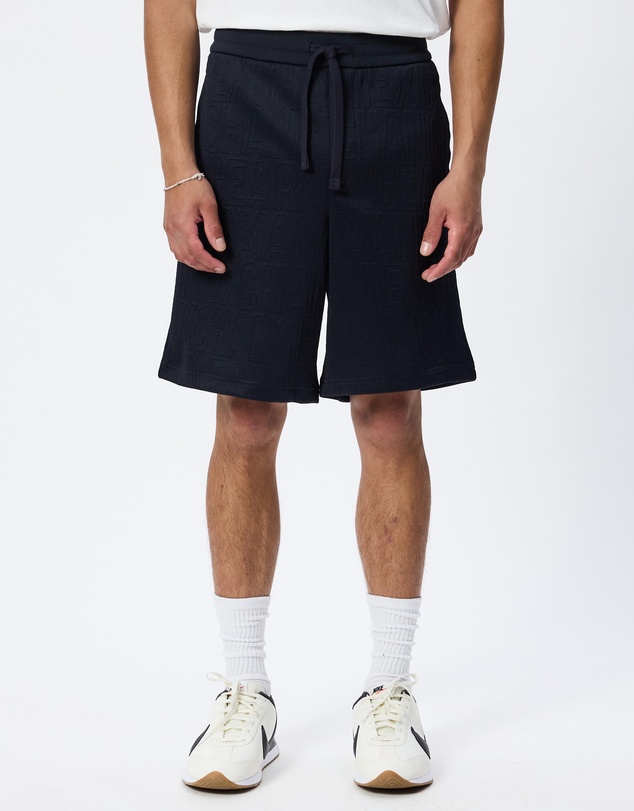 Armani Exchange - Stretch Jacquard Jersey Regular Fit Shorts