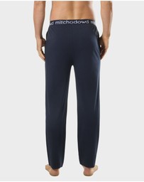 Mitch Dowd - Mens Knit Bamboo Sleep Pant - Navy