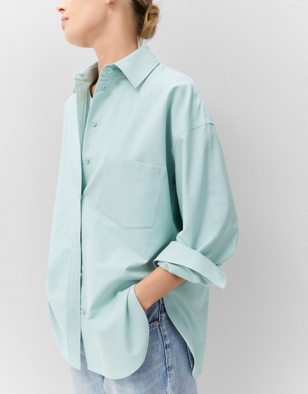 UNISON - Oversized Oxford Shirt