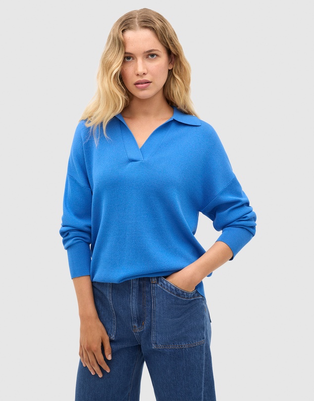 Seed Heritage - Relaxed Polo Knit
