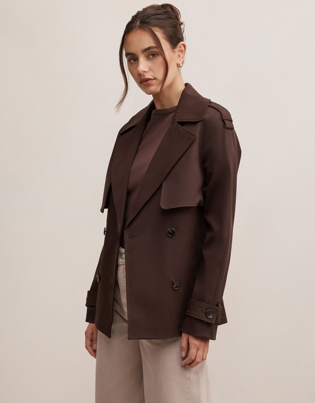 Forever New - Teagan Short Trench Coat